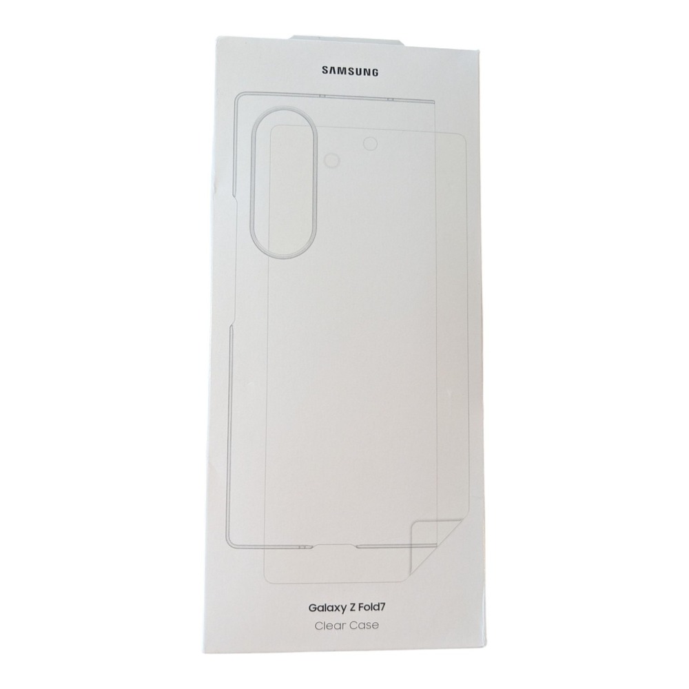 R8-Poly Samsung Official Clear Case and Film for Galaxy Z Fold7 - Case Only
